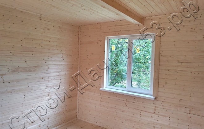 4 Каркасно-щитовой дом  Д-110, 7х6м, 84 М², Тверская область, Конаковский район, СНТ Ремонтник (10)